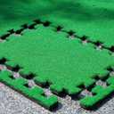 GAIARENA Outdoor Indoor Rug Turf Mat Doormat for Patio/Porch/Golf Simulator/Exercise/Fitness/Flooring, 75.6 * 49.6 in (6.3 * 4.13ft, 0.71 in Thick)