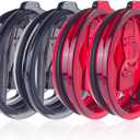 4 Replacement Lids for 30oz Stainless Steel Tumbler Lids - Only Replace The lid With A Top Diameter Of 3.91 inches (Bottom Diameter Of 3.74 inches)