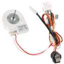 W11334745 Refrigerator Evaporator Fan Motor Compatible with Whirlpool Maytag Amana IKEA JennAir KitchenAid Fridge, Replacement Part W10252866 W10252870 W10276647 W11050039 WPW10276647, etc.