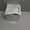 Ravitat 2Pcs Elevated Cat Food Bowl - Adjustable, Anti-Slip & Anti-Noise, Protects Pet's Spine - Thickened Plastic, 17 Oz (Milky White, Black & Milky White, Grey)