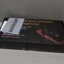 HALIDODO 35.4'' x 17'' Red Light Therapy Mat for Body, 500 LEDs Tri-Chip Upgrade 660nm& 850nm Near Infrared Light Therapy Pad Wrap Belt Blanket for Body Back Waist Knee Joint, 90Min Timer, Black