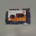 Uonlytech 25pcs Cable Holder Clips Self-Adhesive Wire Organizers for Home Office Holiday Use Versatile Cord Management for Light Strips Wires Double Row Design (Black)