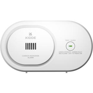 Kidde Carbon Monoxide Detector, AA Battery Powered, Portable for Travel or Home, 85 dB Alarm, LED Status Light Indicators, 5th Edition, COB