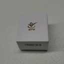 QIFU Hand Painted silver Tiger Figurine Enamel Trinket Box Hinged, Unique Gift for Family