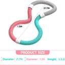 Abdominal Workout Hoop,Designed with Waist Spring,Suitable for Adult Pilates Fitness Circle Carried by Family Fitness and Travel.