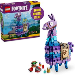 LEGO Fortnite Supply Llama Building Set - Kids Toy for Gamers, Ages 12+ - Display Model, Collectible Fortnite Toy - Gift for Boys & Girls - 77071 LEGO Fortnite Supply Llama Building Set - Kids Toy for Gamers, Ages 12+ - Display Model, Collectible Fortnite Toy - Gift for Boys & Girls - 77071