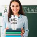 Teacher Life Tumbler - 20 Oz Cup Mug for Women Men, Appreciation Gifts from Students, Birthday Idea for Christmas and Appreciation Week (Black)