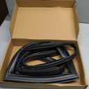 2159082 Refrigerator Door Gasket, Black, Replaces 2171186, 2181894, 2196242 | 2221314, 2309533, 443025, W10911422 Fridge Freezer Door Seal, Compatible with Whirlpool Kenmore KitchenAid Refrigerator
