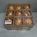 Dohance Christmas Ornaments Set 18ct Christmas Tree Decoration Ornament Balls Decor Baubles for Xmas Trees Decor Holiday Party Wedding Decoration 2PAC