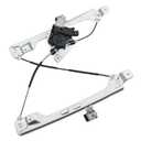 Front Left Driver Side Power Window Regulator with Motor Compatible with Cadillac SRX 2010-2015 Saab 9-4X 2011 Replacement for 751-966 15883166 20859663 20941206 22847913 23257824 382018