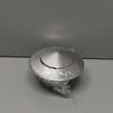 PATIKIL 4" Chimney Cap, 304 Stainless Steel Round Chimney Cover Cap Hood Screen Roof Vent with Screws for Fireplace Exhaust Exterior Stove Pipe