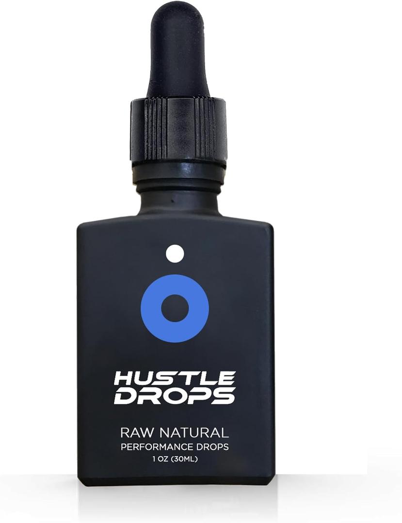DROP FX Hustle Drops - Fast-Acting Respiratory Support with Peppermint & Wintergreen, Natural Breathing Enhancement, Airway Expansion & Oxygen Flow