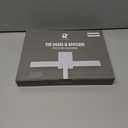 Shower Squeegee with Silicone Hook, 11" Inch Width All Purpose Squeegee Wiper for Shower Glass Doors Bathroom Mirror Tiles Car Window Cleaner Tool - White