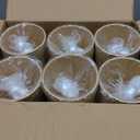 SIUQ 300 Pack 12 oz Kraft Paper Cups, Unbleached Disposable Paper Coffee Cups, Thickened Hot/Cold Beverage Drinking Cup for Party, Home, Cafes, Bistros, Businesses (Brown)