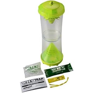 RESCUE! WHY Trap for Wasps, Hornets, & Yellowjackets Hanging Outdoor Trap - Pack Of 1
