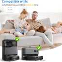 24-Pack Replacement Dust Bags for Eufy C10, C20 Omni Robot Vacuum, Vacuum Bags for Eufy, 3.2L Large Capacity Disposable Dust Bag with Activated Carbon Layer