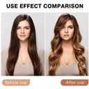 ZKSM Heatless Curls Overnight Hair Curlers to Sleep in,Heatless Hair Curler Velvet, Overnight Blowout Rods Heatless Curls for Short Long Hair All Hair Types Styling Tools Brown4PCS