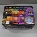 111FT Permanent Outdoor Lights,72 RGB Eaves Lights with App Control Remote, IP65 Waterproof Eternity Eaves Lighting, Outdoor Light for Outside Roofline Decor, Party, Holiday Xmas (White)