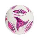 adidas Unisex-Adult MLS Club Soccer Ball, White/ Purple Burst/ Glory Purple, 5