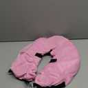 Katoggy Inflatable Dog Cone Collar for After Surgery, Doggie Neck Blow up Donut Recovery ECollar, Soft Adjustable Dog Cone for Dogs and Cats (X-Large (Neck: 18"-24"), Pink)