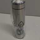 Electric Salt and Pepper Grinder (SINGLE) - Rechargeable USB-C - Stainless Steel Salt, Pepper or Spice Mill with LED Light - One Handed Operation - Adjustable Ceramic Grinders