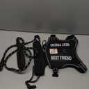 Heavy Duty Tactical Dog Harness for Large Dogs, No Pull Adjustable Pet Harness Reflective Service Training Easy Control Pet Vest Military K9 Working Dog Harnesses- Large, Black