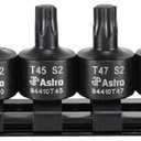Astro Pneumatic Tool 94410T 10-Piece 3/8" Drive Nano Impact Torx Bit Sockets
