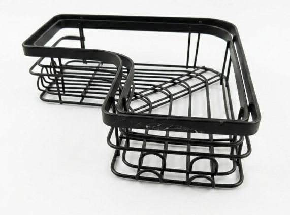 Shower Caddy Shelf Organizer Rack Corner Shower Caddy Shelf Iron Shower Shelf For Bathroom Dorm Organizer Storage And Kitchen Bathroom Shelves Basket