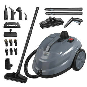 Ceyodo Steam Cleaner, Powerful Heavy Duty Canister Steamer with 34 Accessories, Steam Mop with 16.4 Ft Extra-Long Power Cord for Home Floor Cleaning, Grout, Upholstery, Car Detailing