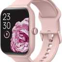 TOOBUR Smart Watch for Women Alexa Built-in, 1.95" Fitness Tracker with Answer/Make Calls, IP68 Waterproof/Heart Rate/Sleep Tracker/100 Sport Modes, Fitness Watch Compatible Android iOS (Pink)