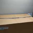 Drive Medical 10257BL-1 4 Wheel Rollator Walker With Seat, Steel Rolling Walker, Height Adjustable, 7.5" Wheels, Removable Back Support, 300 Pound Weight Capacity, Blue