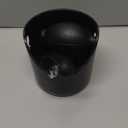 Li&Zhao Espresso Knock Box - Premium Knock Box for Espresso Machines with Non-Slip Base, Includes Brush and Dust Blower, Knock Box Espresso Accessory for Home, Suitable for 51-53mm Knock Box(Black)