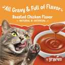 Purina Friskies Lil' Gravies Roasted Chicken Flavor Cat Food Lickable Cat Treats - (Pack of 16) 1.55 oz. Pouches (EXP 11/30/26)