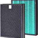 for Coway Airmega 300S Air Purifier Replacement Filter Smart Technology - Compatible with Laukowind 300 / Max 2 True Filters, Activated Carbon 2-in-1 Filter, Part NO.3111635