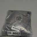 SORTTO No Hook Shower Curtain with Snap in Liner Set Waffle Shower Curtain for Bathroom Hotel Style Fabric Waterproof Inner Liner，54" W x 80" H, Grey