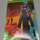 LEGO Minecraft The Enderman Tower Building Toy for Boys & Girls - Video Game Building Set for Kids, Ages 9+ - 2 Toys in 1 for Player Vs. Player Pretend Play - Gift Idea for Gamers - 21279