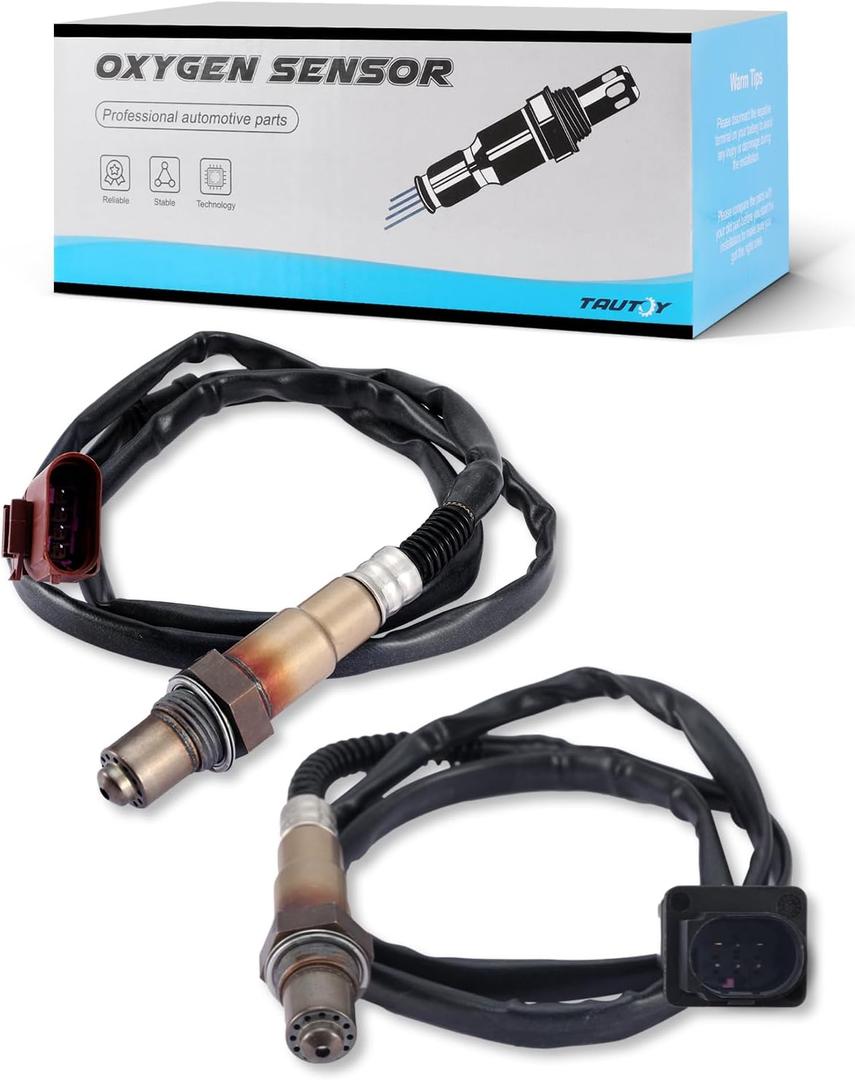 TAUTOY 234-4829 234-5102 O2 Oxygen Sensor Upstream Downstream for Audi A4,A4 Quattro 2005-2009 L4-2.0L 2344829 2345102