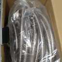 Garden Hose 100FT, Water Hose with 10 Function Nozzle, Garden Hose Metal with Leak-proof Connectors, Kink-Free & Ultra Flexible, Rust/Pet/Puncture Proof for Lawn, Yard, RV, Car Wash, 550PSI