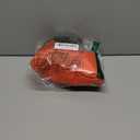 EMUST Dog Jacket Winter, Cozy Windproof Dog Jacket for Cold Weather, Solid Color Pet Vests for Winter for Medium Dogs, Orange, M