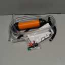 HORUSDY Multi-Use Siphon Transfer Pump Kit Hand Fuel Pumps for Gas Oil Water with Air Hose, Portable Manual Fuel Transfer Pump for Boat, Car, RV, Emergency, Lawn Mower Fluid Drainage