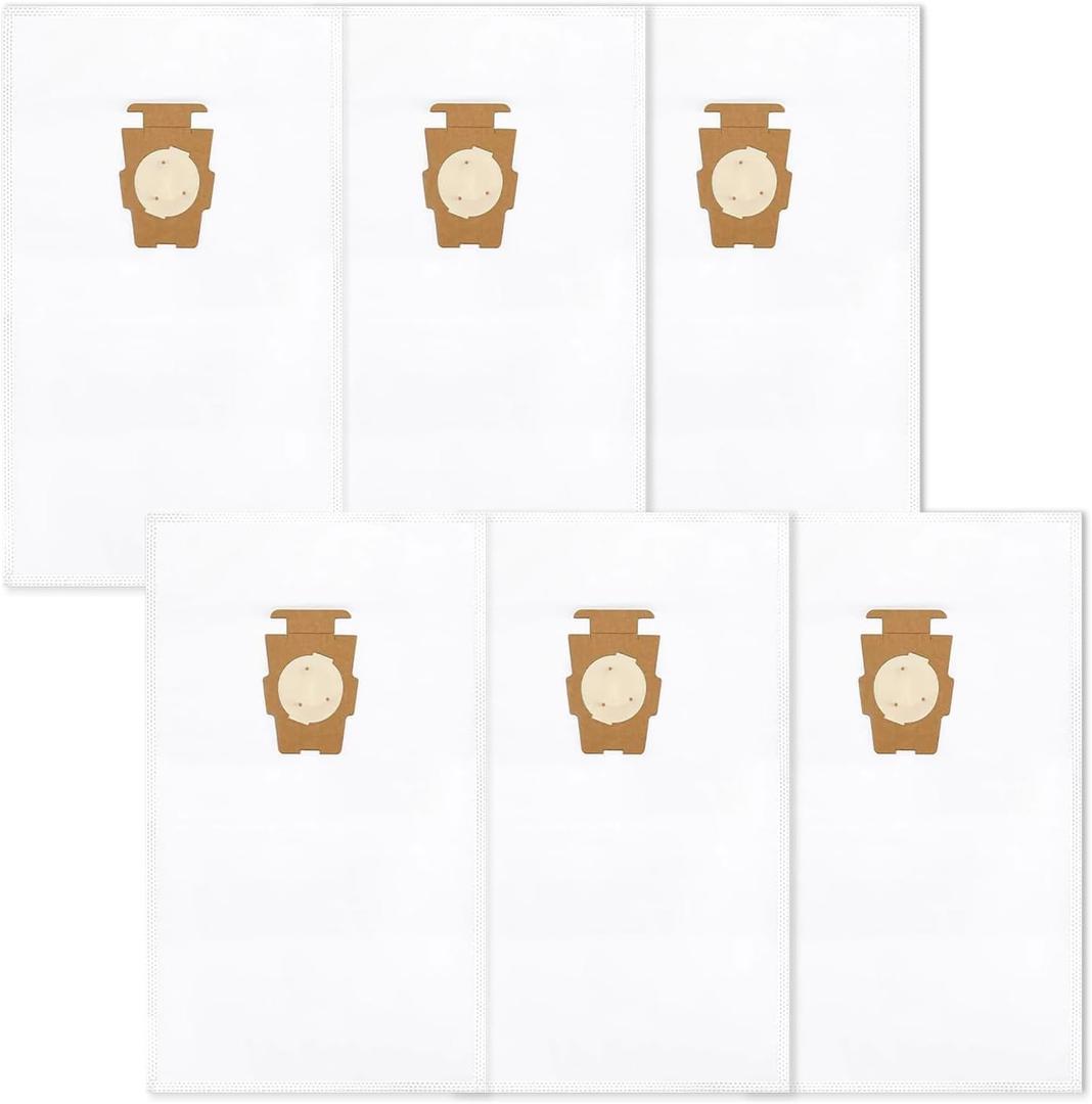 Replacement Fit for Kirby Vacuum Bags Part 205811 204814 204811 Universal Cloth Bags Fit for Kirby All Generation & Sentria Models,Sentria, Sentria II, Avalir, Avalir II,6 Packs