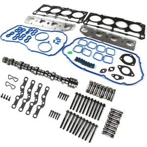 5.7 Hemi Cam MDS Lifter Kit with Head Gasket, Camshaft Set Suitable for 2009-2019 Ram 1500 Durango 5.7L V8 Replace# 5038684AA, 5038785AD, 53021726BC, 53022263AF