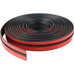 Car Weather Stripping 30MM - Windshield Rubber Seal for Car Front Rear Windshield Trim, Rubber Adhesive T Shape Sunroof Seal Cover Leak Sound Proofing (26FT/8M)