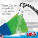 LOLA Whisk Broom, Hand Brush, 2 Pack, Durable Bristles, Whisks Away Dirt & Debris, Compact, Hang Hole for Easy Storage, Indoor/Outdoor