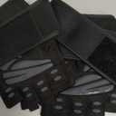 Trideer Workout Gloves for Men, Weight Lifting Gloves with Wrist Wrap Support, Full Palm Protection & Extra Grips for Weightlifting, Exercise, Cross Training, Fitness, Pull-up, L