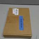 12 Feet Christmas Wooden Beads Garland Round Craft Farmhouse Vintage Wood Bead Garlands for Xmas Decoration Supplies(Gold)