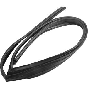 Motoforti Door Window Run Channel Seal, Weatherstrip Glassrun Channel Seal Strip, for Honda Civic 2006-2011, Rubber, Front Left, No.72275SNLT02, Black, 1 Pc