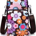 Lightweight Small Crossbody bags Cell Phone Purses for Women Mini Crossbody Handbag Mini Wallet Over Shoulder Strap