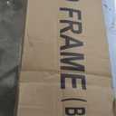 IDEALHOUSE Bunk Bed Twin Over Full Size with High Guardrail and Ladder,Twin Size Convertible Metal Bunk Beds for Kids/Teens/Adults,Easy Assembly, No Box Spring Needed,Vintage Brown