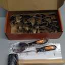 Pumpkin Carving Kit for Kids, 22 PSC Stainless Steel Pumpkin Carving Tools with Hammer and 2 Carving Knives, DIY Halloween Pumpkin Shape